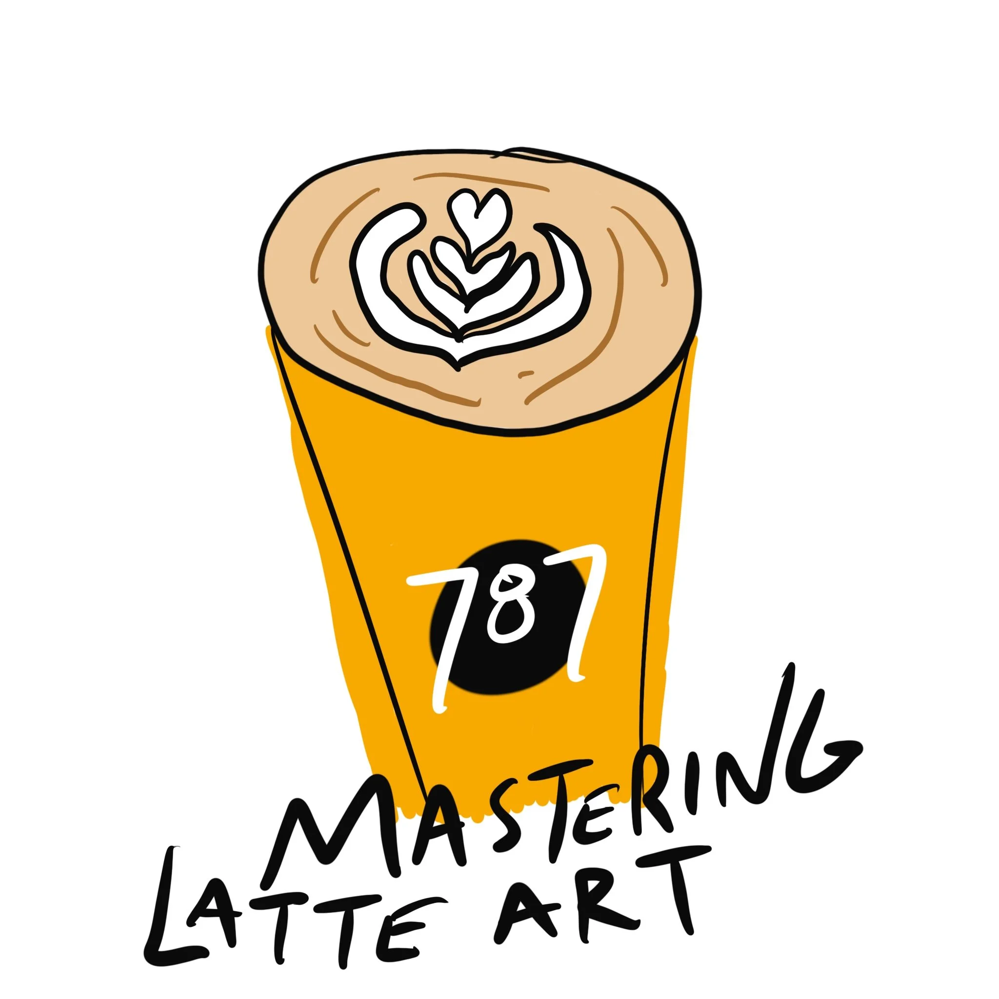 mastering+latte+art+at+787+